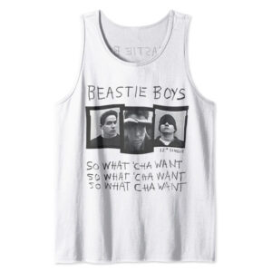 Beastie Boys So What 'Cha Want White Tank Top