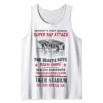 Beastie Boys Super Rap Attack White Tank Top