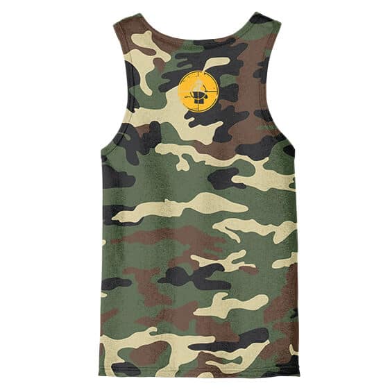 Hip-Hop Group Public Enemy Camouflage Tank Shirt