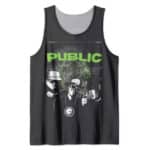 Public Enemy Around The Globe Artwork Tank Top