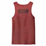 Public Enemy Members Skull Artwork Red Tank Top