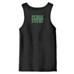 Public Enemy Terminator Monochrome Art Tank Top