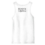 Rap Group Beastie Boys Logo Icon White Tank Shirt
