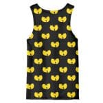 Rap Group Wu-Tang Clan Logo Pattern Black Singlet