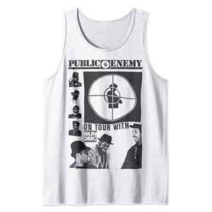 Run DMC X Public Enemy Tour Poster Tank Shirt