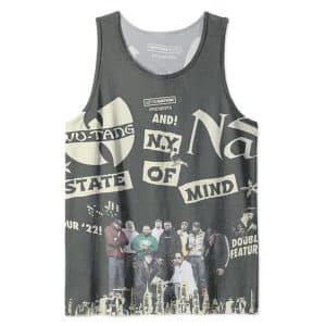 State of Mind Tour Wu-Tang X Nas Cover Tank Top
