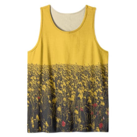 Floral Beadwork Four Clans Pet Tank Top