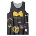 Wu-Tang Clan Strikes Again Logo Icons Art Singlet