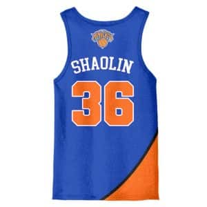 Wu-York Knicks 36 Shaolin Design Tank Top