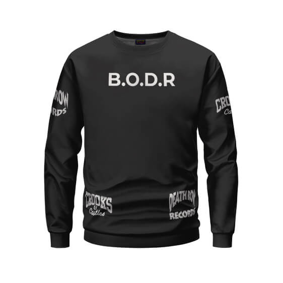 B.O.D.R. Studio Album Snoop Dogg Black Sweatshirt