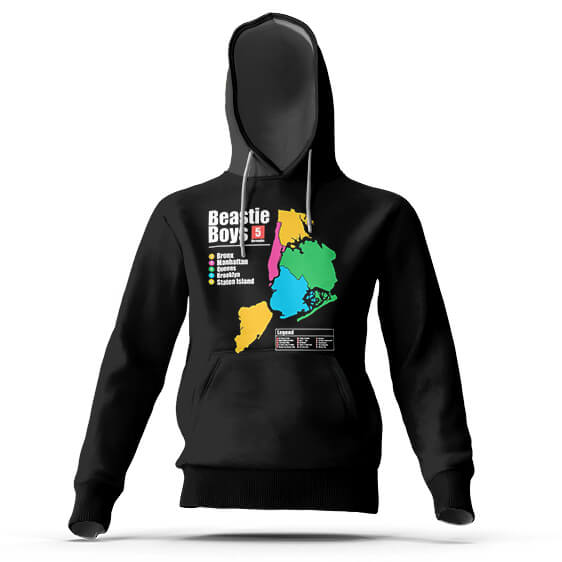 Beastie Boys Five Boroughs Tour Pullover Hoodie