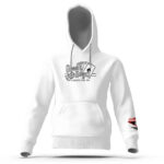 Beastie Boys Grand Royal Logo White Hoodie