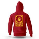 Crooks X Public Enemy Maroon Hooded Jacket