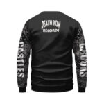 Death Row X Crooks Bandana Paisley Black Sweater