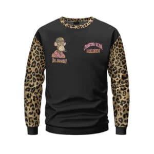 Dr. Bombay Leopard Print Snoop Dogg Sweatshirt