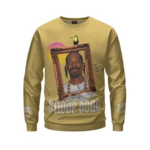 Framed Snoop Dogg Portrait Design Sweatshirt