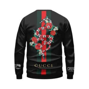 Gucci X Snoop Dogg Snake Design Crewneck Sweater