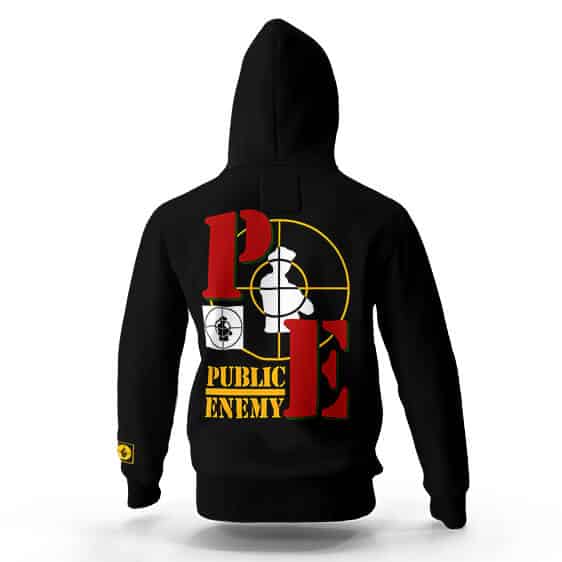 PE Public Enemy Crosshairs Logo Hooded Jacket