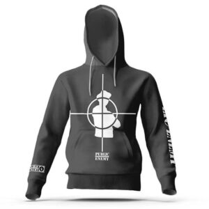 Public Enemy Iconic Logo Hooded Sweatshirt