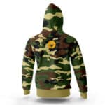 Public Enemy Logo Camouflage Hooded Sweatshirt