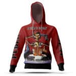 Public Enemy Suicidal Skeleton Red Hooded Jacket