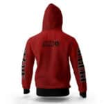 Public Enemy Suicidal Skeleton Red Hooded Jacket