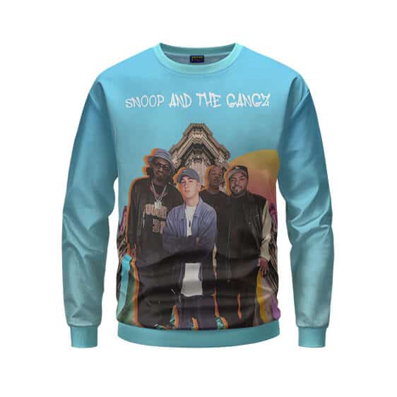 Snoop Dogg And The Gangz Unique Blue Sweater