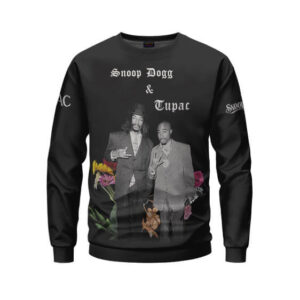 Snoop Dogg And Tupac Shakur Crewneck Sweatshirt