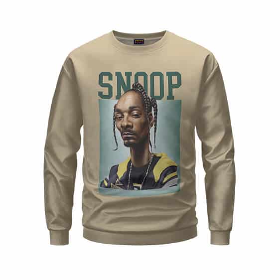 Snoop Dogg Pigtails Hairstyle Crewneck Sweatshirt