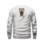 Snoop Dogg Typography Design White Sweatshirt