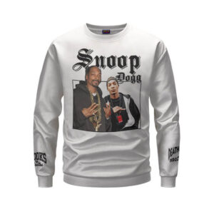 Snoop Doggy Dogg White Crewneck Sweater