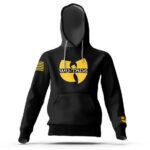 Wu-Tang Clan Iconic Logo Black Hooded Jacket