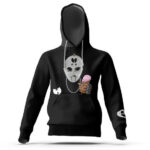 Wu-Tang Clan Jason Voorhees Mask Black Hoodie