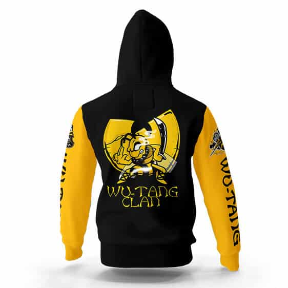 Wu-Tang Clan Killa Bees Yellow Black Hoodie