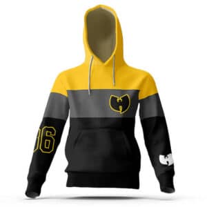 Wu-Tang Clan Logo Unique Tri-Color Hooded Jacket