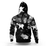 Wu-Tang Clan Members Monochrome Hooded Jacket