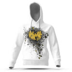 Wu-Tang Clan Symbol Killa Bees White Hoodie