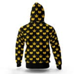 Wu-Tang Logo X Cannabis Pattern Hooded Jacket