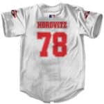 Adam Ad-Rock Horovitz White Baseball Uniform