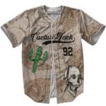 Air Jordan x Cactus Jack Pattern Baseball Shirt