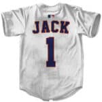 Astros Cactus Jack White Baseball Jersey