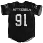 Astroworld 91 Travis Scott Black Baseball Shirt