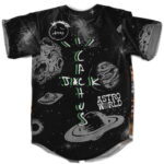 Astroworld Galaxy Black Design Baseball Jersey