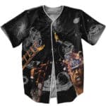 Astroworld Galaxy Black Design Baseball Jersey