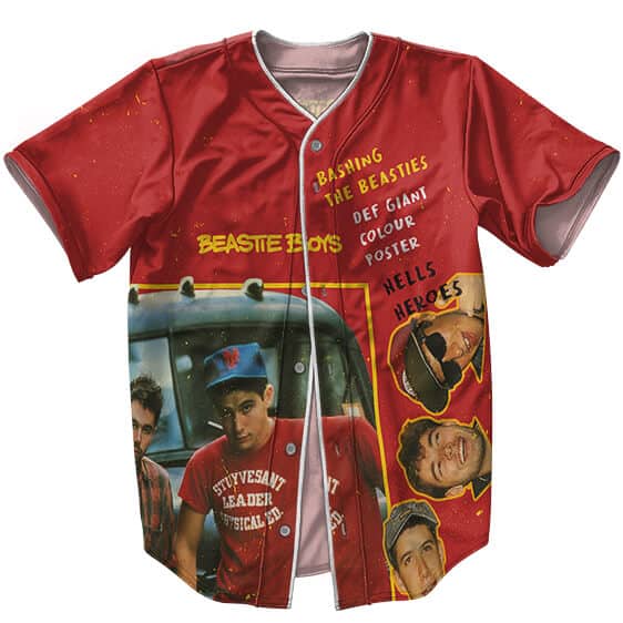 Bashing The Beasties' Red Baseball Uniform