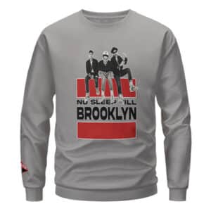 Beastie Boys Brooklyn Gray Crewneck Sweatshirt