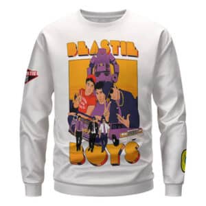 Beastie Boys Cartoon Artwork Crewneck Sweater