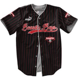 Beastie Boys Diamond 78 Pinstriped Baseball Shirt