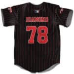 Beastie Boys Diamond 78 Pinstriped Baseball Shirt