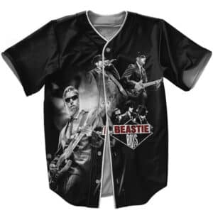 Beastie Boys Monochrome Art Baseball Uniform